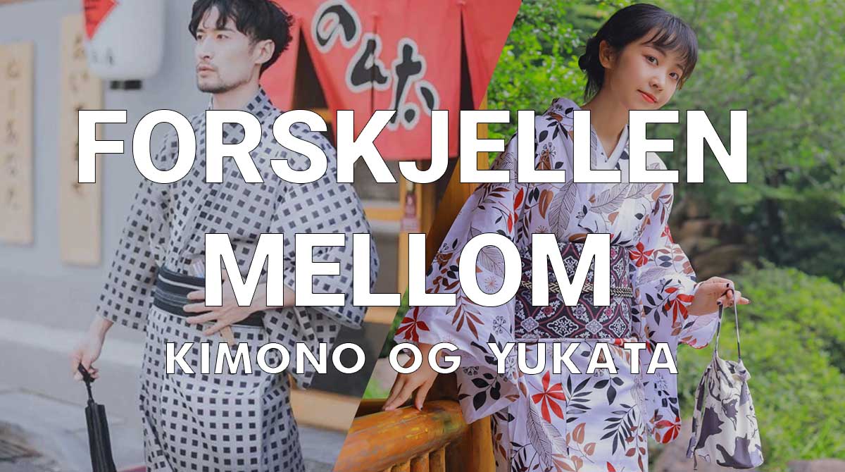 hva er forskjellen pa en yukata og en kimono