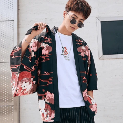kimono haori for menn