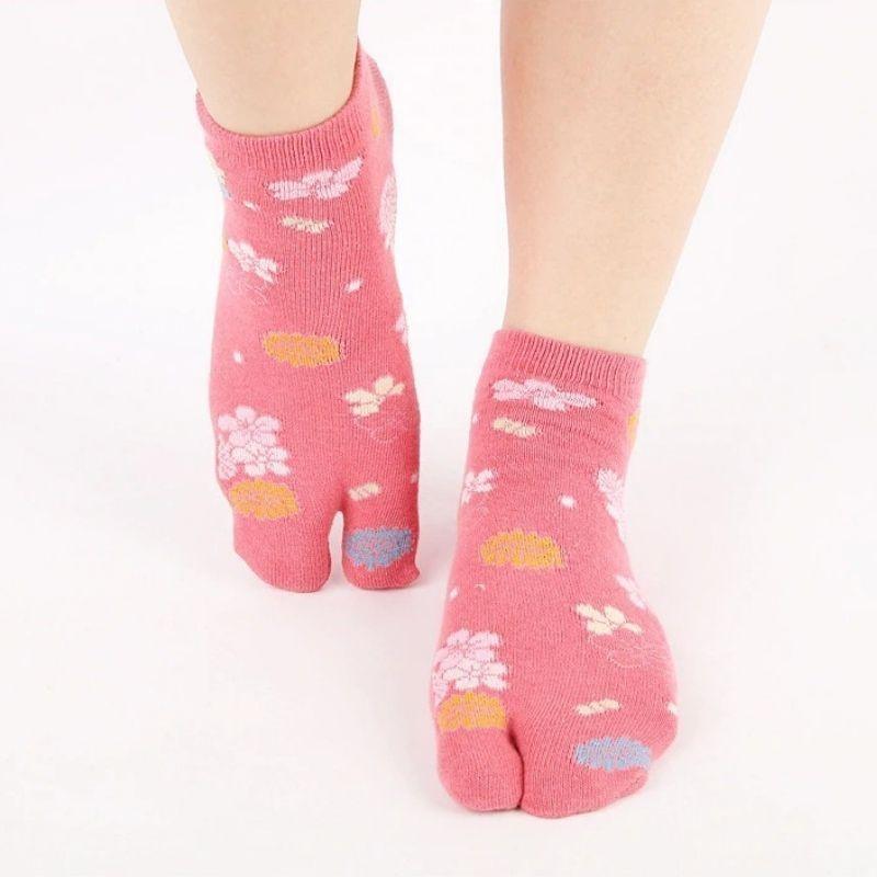 5 par kawaii sokker med tabi 5 par kawaii sokker med tabi