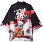 Folkloristisk Kort Kimono