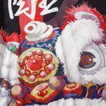 Folkloristisk Kort Kimono 3