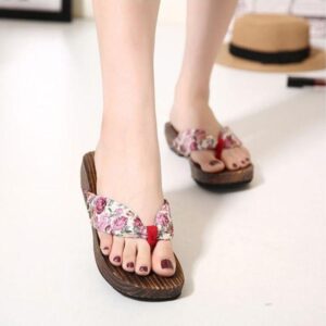 Geta Japanske Sandaler for Kvinner 2