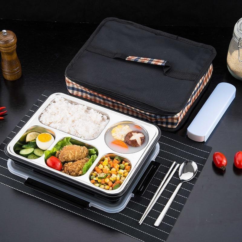 Japansk Bentoboks I Metall Japansk Bentoboks I Metall