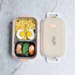 Japansk Bentoboks I Rustfritt Stal 1