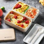 Japansk Bentoboks I Trestil 1