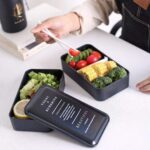 Japansk Bentoeske i Svart 1