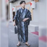 Japansk Bomullskimono for Menn 1