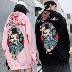 Japansk Genser Myrdet Geisha