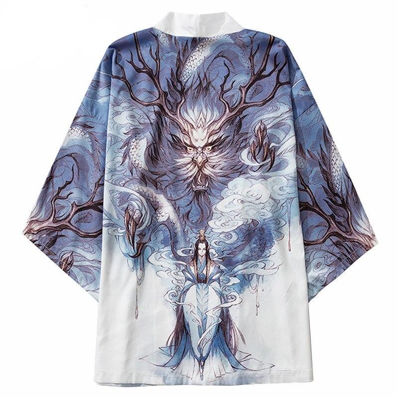 Japansk Haori Drommedrage Japansk Haori Drommedrage