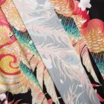 Japansk Haori Fjaer av Fugl Foniks 4