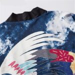 Japansk Haori Fugler Kimono 2