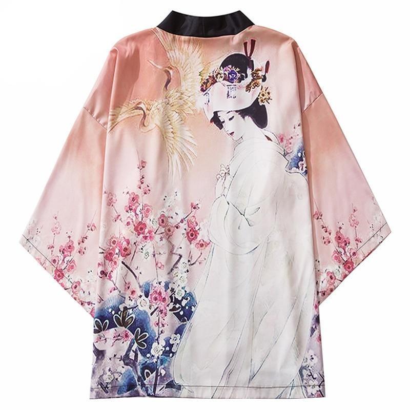Japansk Haori Rosa Japansk Haori Rosa