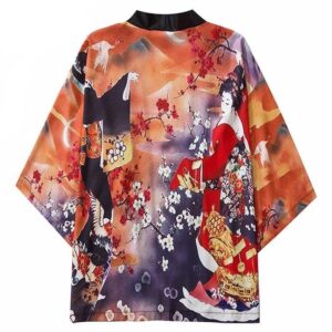 Japansk Haori Tradisjonell