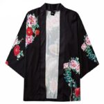 Japansk Haori med Pafuglmonster 1