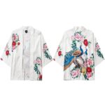 Japansk Haori med Pafuglmonster 4