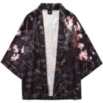 Japansk Haori med Rod Drage 3