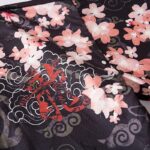 Japansk Haori med Rod Drage 5