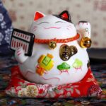 Japansk Heldig Katt Maneki Neko 1