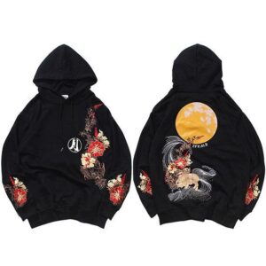 Japansk Hoodie Moonlight 3