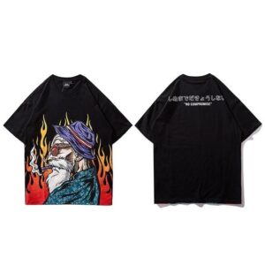 Japansk Kame Sennin T skjorte 9
