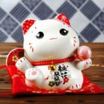 Japansk Katt Som Vinker 1
