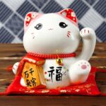 Japansk Katt Som Vinker 3