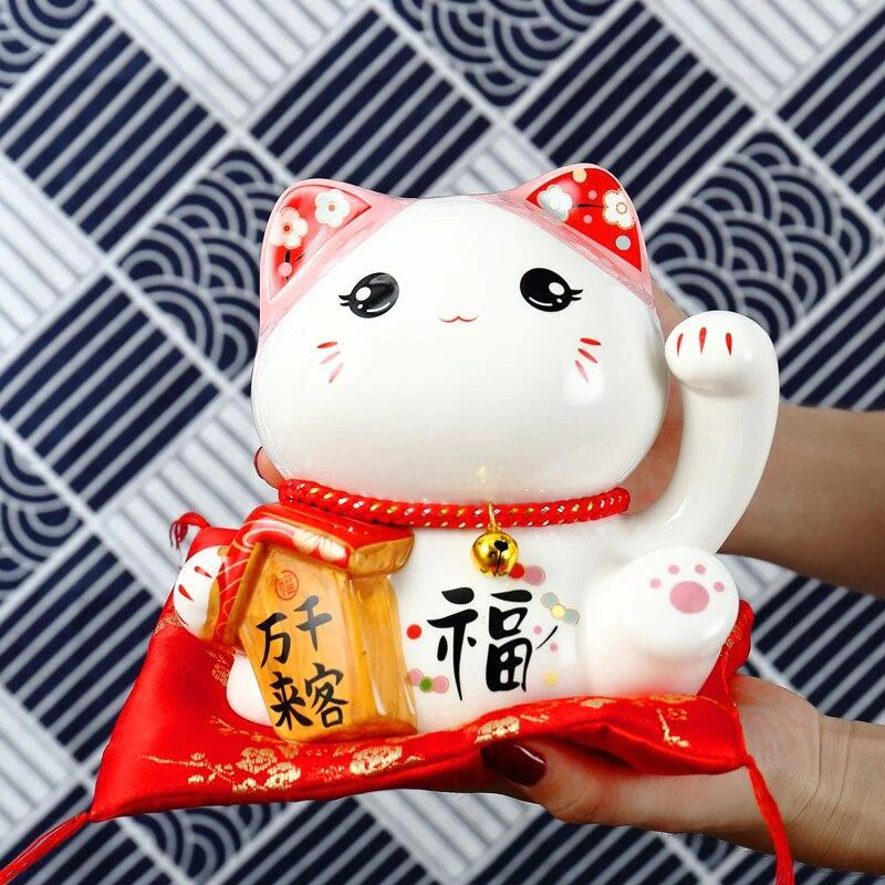 Japansk Katt Som Vinker Japansk Katt Som Vinker