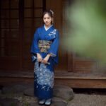 Japansk Kimono Bla 3