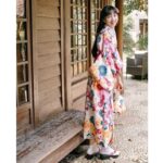 Japansk Kimono Bomull Kvinner 3