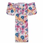 Japansk Kimono Bomull Kvinner 4