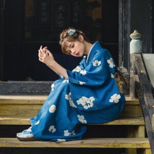 Japansk Kimono Dam Fest