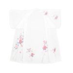 Japansk Kimono Kjole Hvit 4