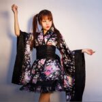Japansk Kimono Kort