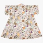 Japansk Kimono Lang Hvit 6