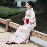 Japansk Kimono Lin Kvinner 4
