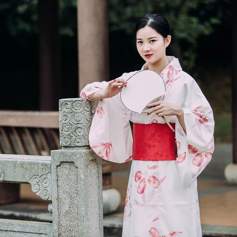 Japansk Kimono Lin Kvinner Japansk Kimono Lin Kvinner