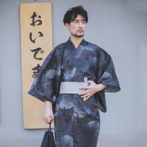 Japansk Kimono for Menn Casual