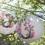 Japansk Lampe Sakura Blomster 1