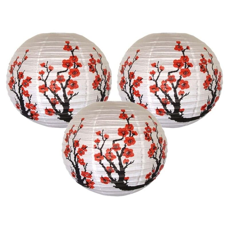Japansk Lampe Sakura Blomster 3