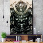 Japansk Maleri Kabuto 2
