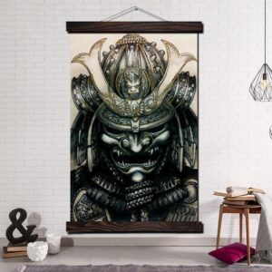 Japansk Maleri Kabuto