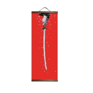 Japansk Maleri Katana