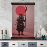 Japansk Maleri Lanse Kriger