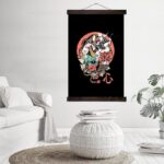 Japansk Maleri Oni Mat 1