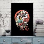 Japansk Maleri Oni Mat 2
