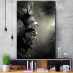 Japansk Maleri Samurai Yasuke 3