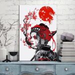 Japansk Maleri av Moderne Kunst 3