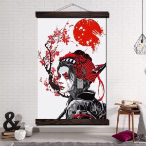 Japansk Maleri av Moderne Kunst