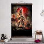 Japansk Maleri av Shogunens Slagmark 2