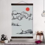 Japansk Maleri av Trane 1